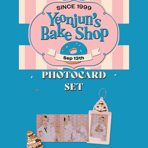 TXT Yeonjun - Since 1999 Yeonjun's Bake Shop Photocard Set - K-STAR