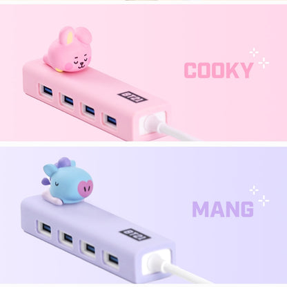 [ROYCHE X BT21] Baby Figure 4-Port USB 3.0 Hub