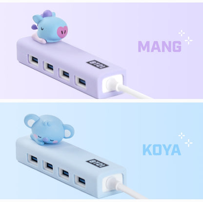 [ROYCHE X BT21] Baby Figure 4-Port USB 3.0 Hub