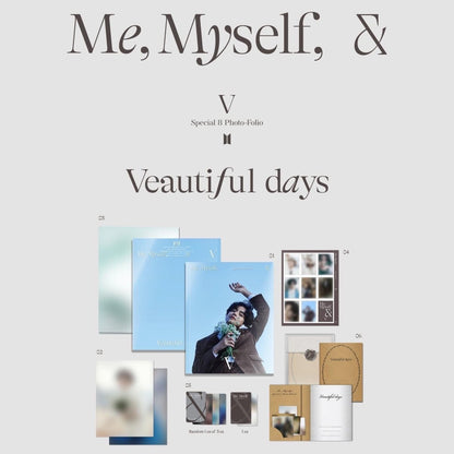 V - Special 8 Photo Folio Me, Myself, and V - Veautiful Days (1st Preoder) - K-STAR