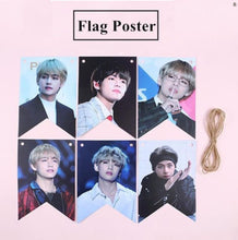 BTS Flags w/ Hemp Rope