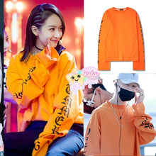 Victoria and Mark Style Orange Long Sleeve Shirt