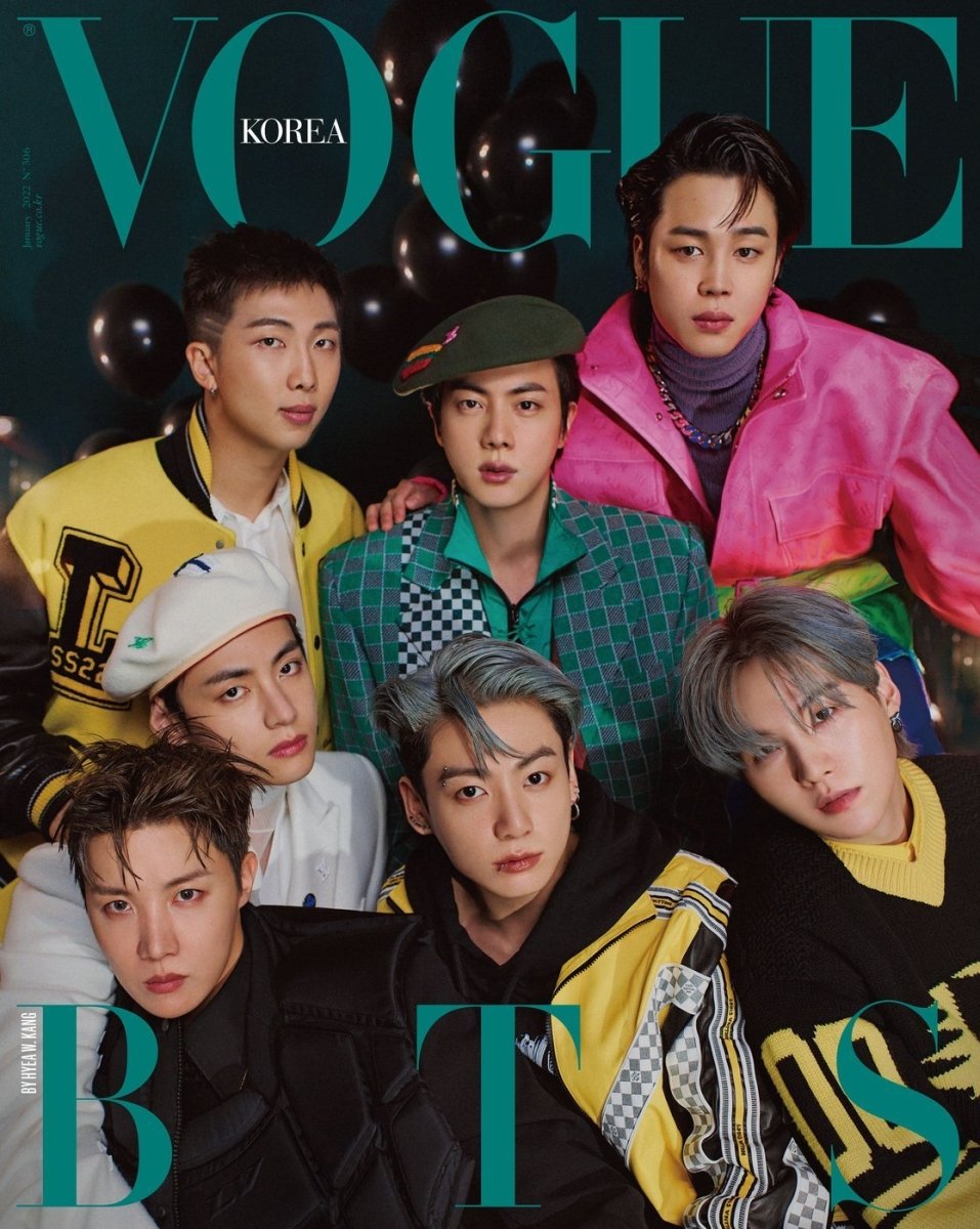 VOGUE Korea x GQ Korea - BTS January 2022 Issue Magazine - K-STAR