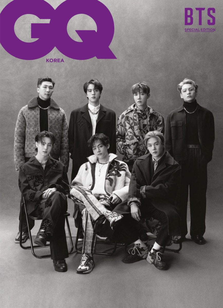 VOGUE Korea x GQ Korea - BTS January 2022 Issue Magazine - K-STAR