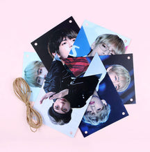 BTS Flags w/ Hemp Rope
