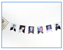 BTS Flags w/ Hemp Rope