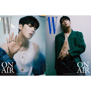 W Korea Magazine - CHA EUNWOO 2022 November Coverman - K-STAR