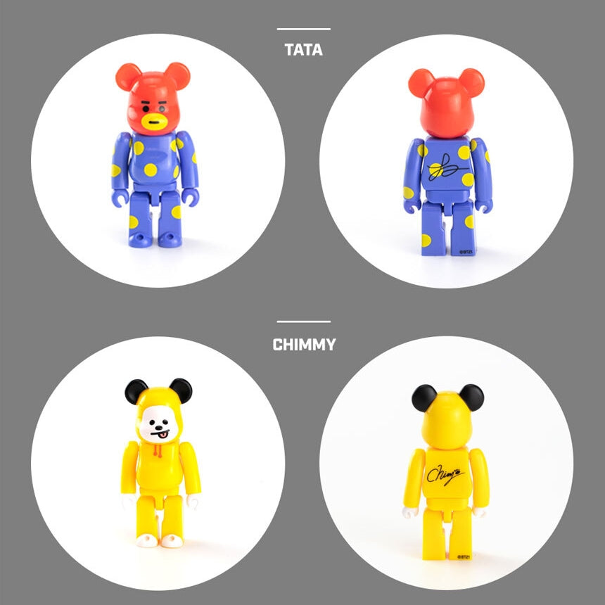 [BEARBRICK X BT21] Official Figure 10 SET (Special Limited Edition)