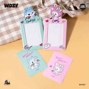 [WDZY JAPAN] WDZY Photocard Case Holder Keyring + Sticker Ver.2 - K-STAR
