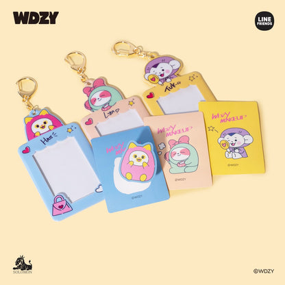 [WDZY JAPAN] WDZY Photocard Case Holder Keyring + Sticker Ver.2 - K-STAR