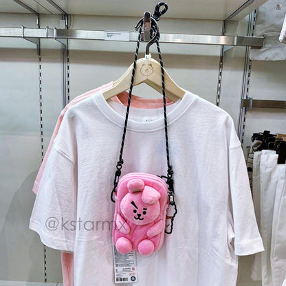 [LINE X BT21] Plush Cross Bag