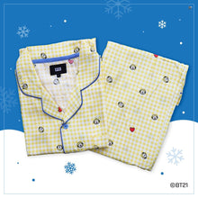 [LINE X BT21] Check Pajama Set