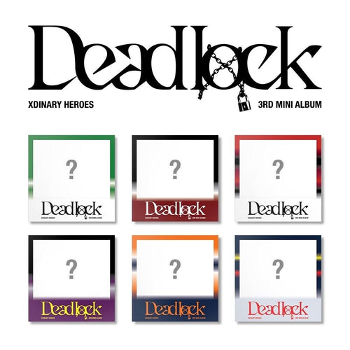 XDINARY HEROES - Deadlock 3rd Mini Album ( Compact Edition / You Can Choose Ver. ) - K-STAR