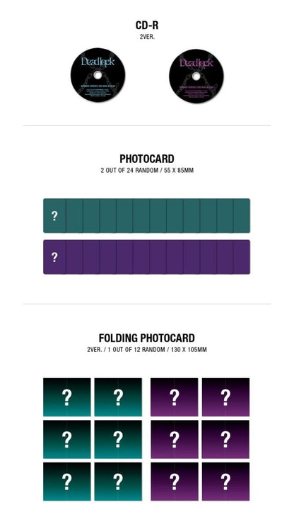 XDINARY HEROES - Deadlock 3rd Mini Album ( You Can Choose Ver. ) - K-STAR