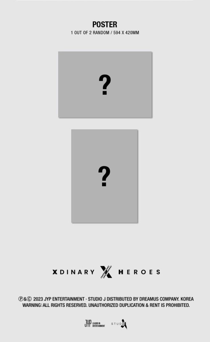 XDINARY HEROES - Deadlock 3rd Mini Album ( You Can Choose Ver. ) - K-STAR