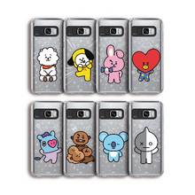 [LINE X BT21] Clear Light Up Case (Soft) For iPhone & Galaxy (Free Shipping)