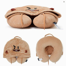 [LINE X BT21] Travel Pillow with Hood (Free Shipping)
