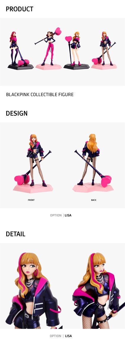 YG] BLACKPINK Official Goods COLLECTIBLE FIGURE – K-STAR