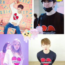 Mark Tuan, YuGyeom, Wendy & Wonho Style Heart Sweater/Shirt