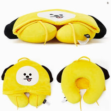 [LINE X BT21] Travel Pillow with Hood (Free Shipping)