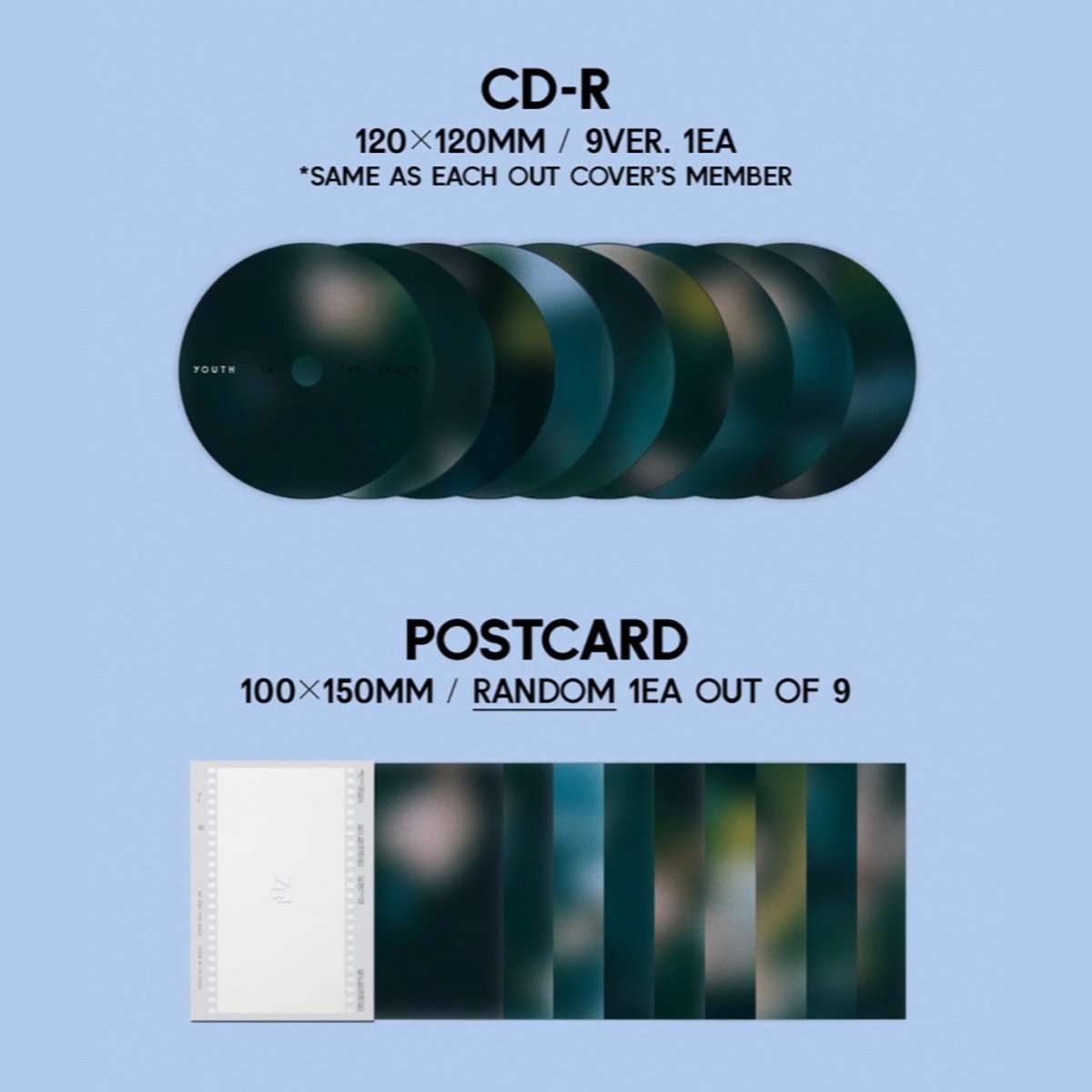 ZEROBASEONE ZB1 - Youth In The Shade 1st Mini Album Digipack Version - K-STAR